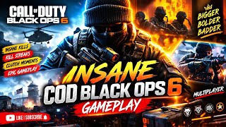 INSANE COD BLACK OPS 6 Gameplay 🔥 Best Kill Streak & Epic Moments ! #callofduty #usa