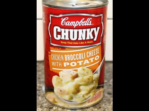 Campbell’s Chunky Soup: Chicken Broccoli Cheese with Potato Review