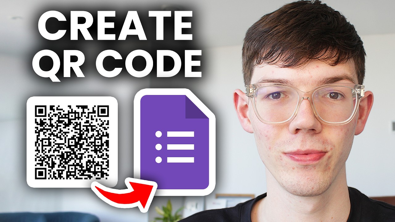 Qr Code Google Form Design How To Create QR Code For Google Forms - Step By Step - YouTube