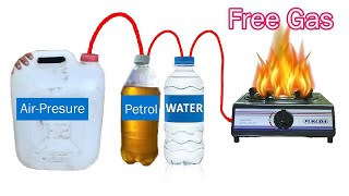Amazing idea to make free PLG Gas power for cooking at home, DIY PLG idea for Environmental.