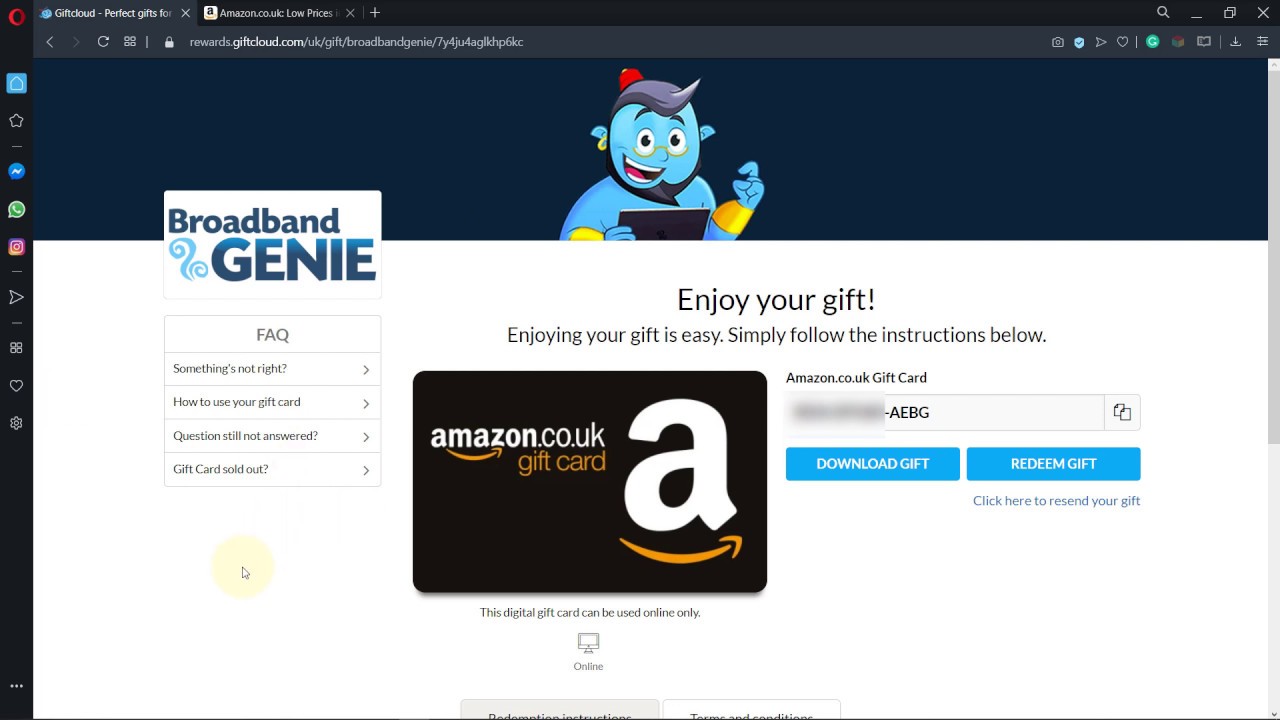 How to redeem an Amazon Gift Card YouTube