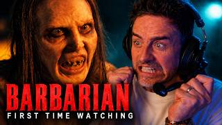 I Was NOT Ready for What Was Downstairs! | BARBARIAN (2022) | First Time Watching