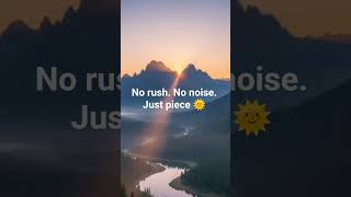 “Taking It Slow 🌅 | Calming Sunrise Vibes to Soothe Your Soul”