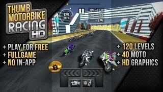 Thumb Motorbike Racing Universal HD GamePlay screenshot 3