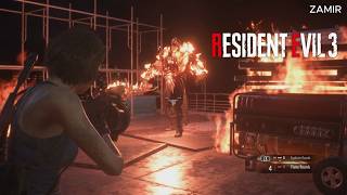 Resident Evil 3 Remake Nemesis Boss Fight #1