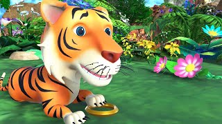 Información Tiger with golden bangle English stories | Greedy Tiger attack on traveler moral story @Fairytales3D Noticias