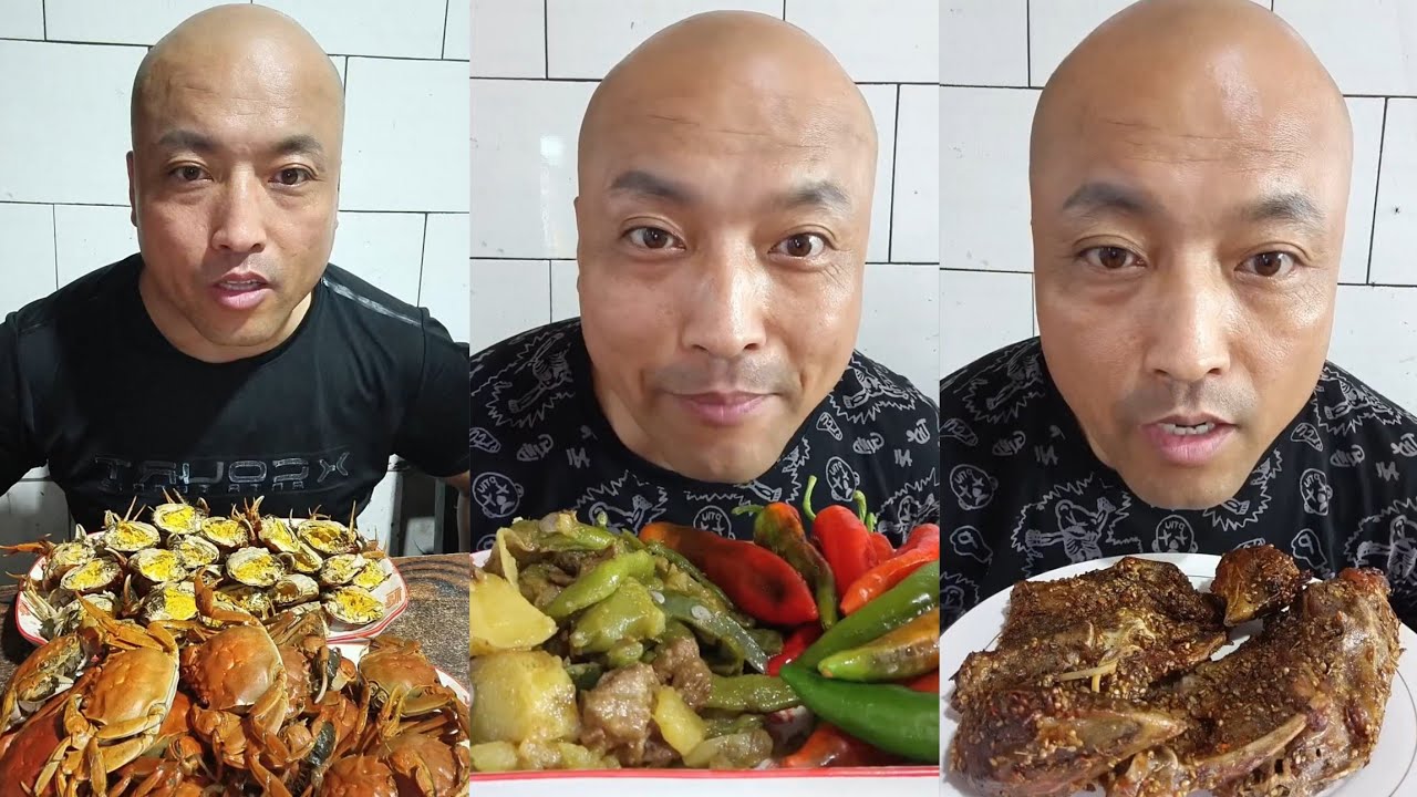 YUMMY/Challenge Eating Pork 🤤 Meat 🥓 Noodle 🍜😋, Friend Fish 🍗 chicken #mukbang #noodles #beef #meat 