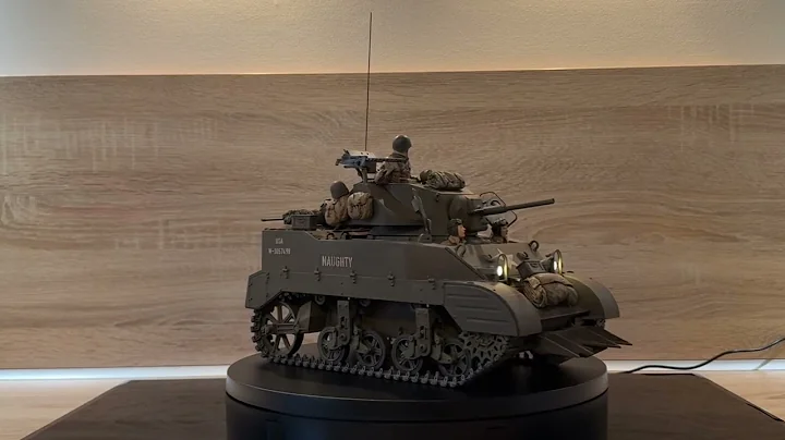 Rc Tank 1/16 M5A1 Stuart Coolbank