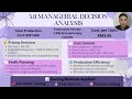 SMP22203 MANAGERIAL ACCOUNTING 