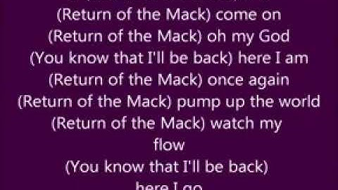 Thumbnail of Mark Morrison - Return of the Mack Lyrics