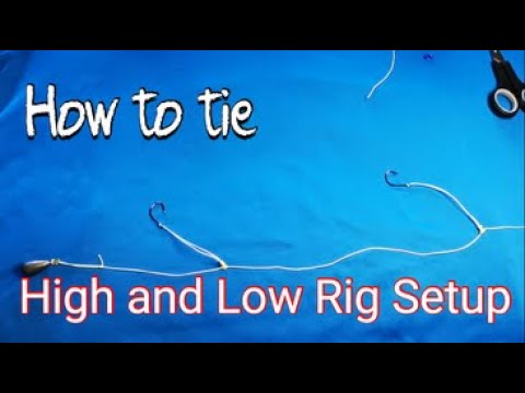 High And Low Rig setup, Chicken Rig, Pompano Rig