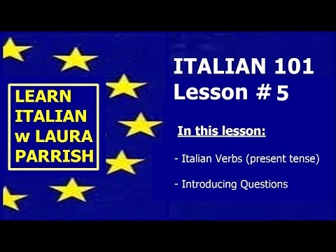 Italian Lesson 5 - Languagesinatlanta.com