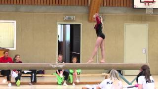 Turnen Schwebebalken P6 Celina 2015