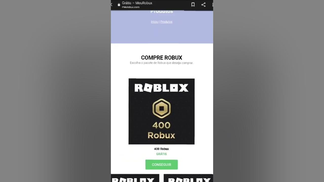 como ganhar 400 robux graça no site meurobux｜TikTok Search