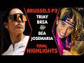 👑 FINAL DE LOCURA EN BRUSELAS | Triay &amp; Brea vs Bea &amp; Josemaría | Highlights Premier Padel P2