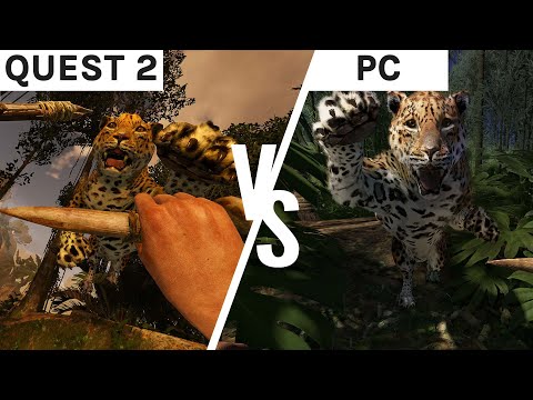Green Hell VR: Quest vs PC Graphics And Gameplay Comparison!