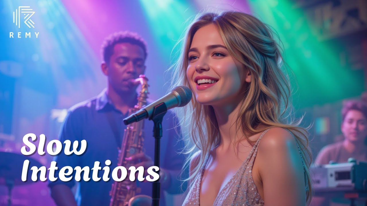 Slow Intentions | Sensual Electropop Jazz Song | Female Vocal
