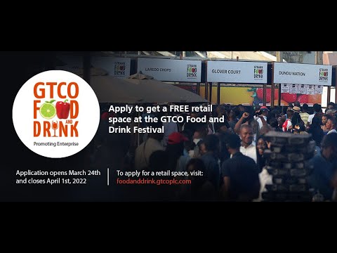 GTCO Food & Drink 2022: Call for Vendor Applications