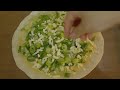 대파로 피자를 만들다니[Tortilla Pizza with Green onion] by 은콤이eunkomy