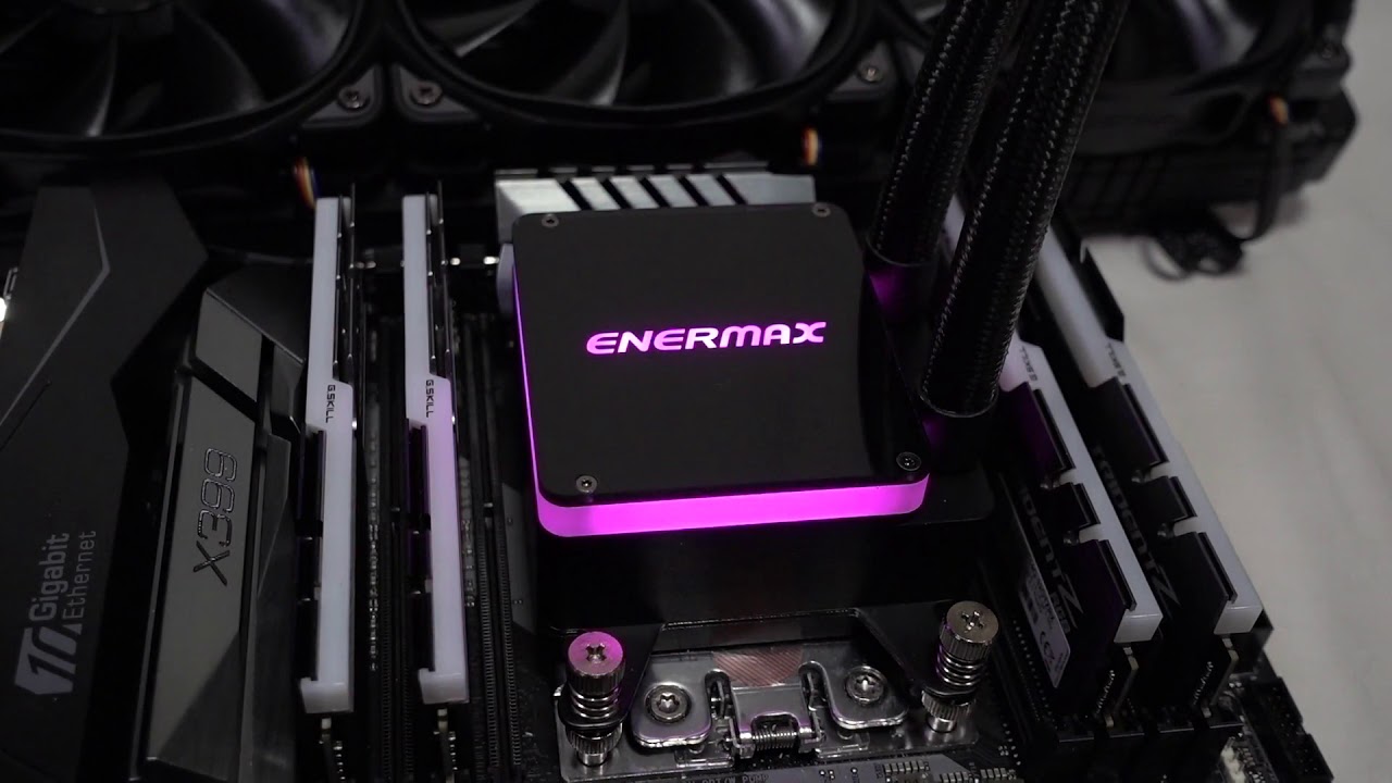 LGA4677対応「ENERMAX LIQTECH TR4 II 360」をレビュー。Xeon w7-2495X