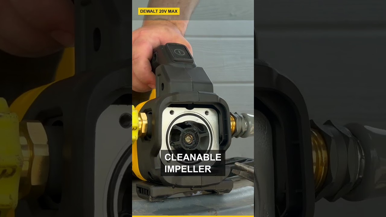 Can This DEWALT 20V Pump Empty a Stock Tank?
