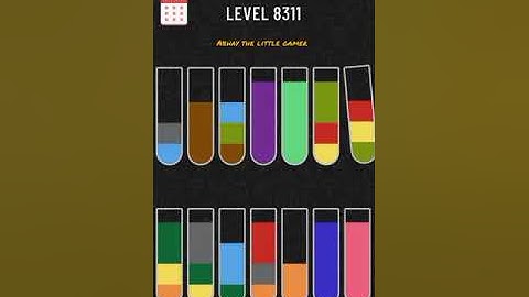 Water sort puzzle level 8311