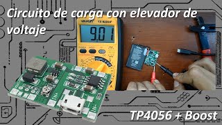 Modulo J5019 (TP4056 con elevador de voltaje) | Circuito de carga para proyectos de electrónica