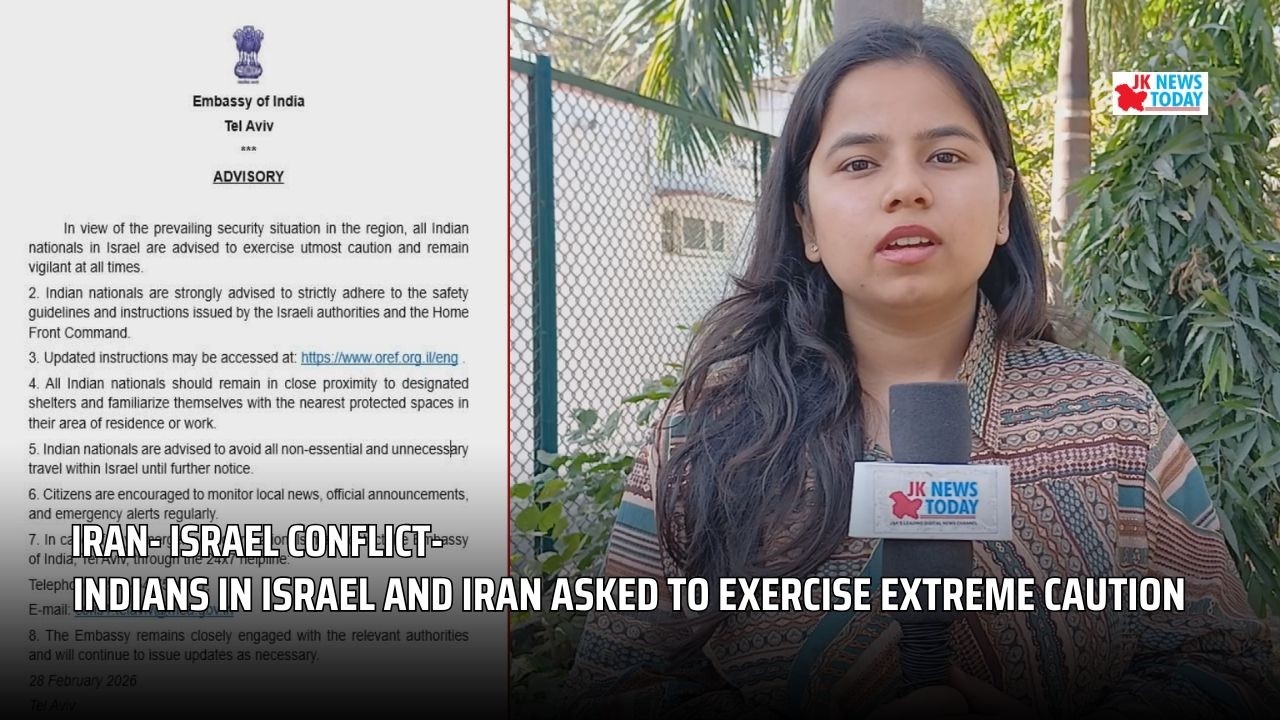 Iran- Israel conflict- Indians in Israel and Iran asked to exercise extreme caution