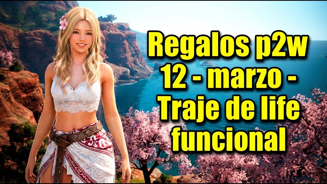 ¡TRAJE  P2w de life GRATIS! 🌸 Evento Primavera Parte 2 en BDO