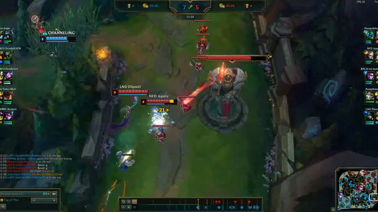 Fiddlestick & Kennen bot lane