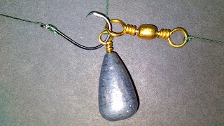 Common bottom fishing rig