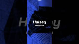 Halsey - clementine (Español / Vertical) Resimi