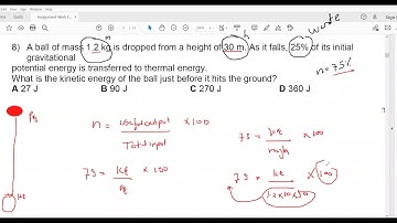 IGCSE Physics lesson 17 part d Work energy power and efficiency questions