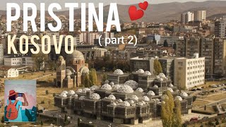 Pristina Kosovo 4 k walking tour cathedral view and more