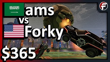 Forky vs ams | $365 Rocket League 1v1 Showmatch