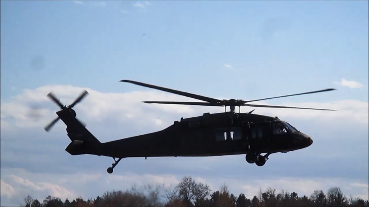 Black Hawk Waves Hello
