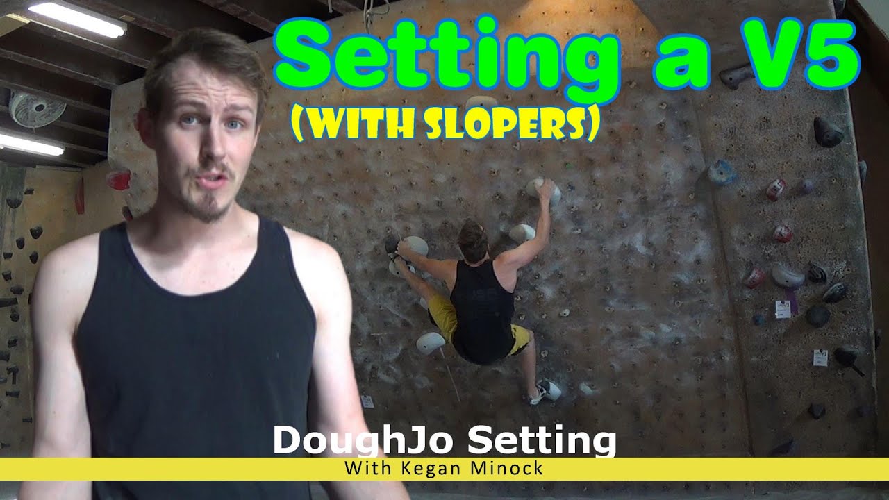 Homewall Routesetting- Setting a V5 with Slopers
