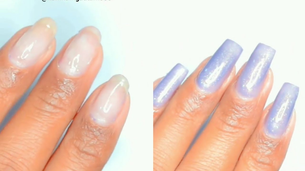 How to grow your Nails in 10 minutes | gel Nails | Long Nails | easy