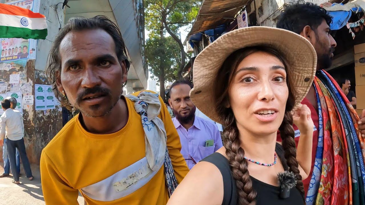 Dünyanın En BÜYÜK Gecekondu MAHALLESİNE Girdim! Bir Milyon Nüfus🇮🇳