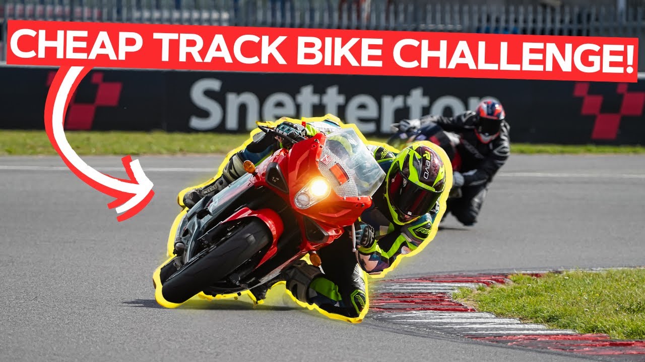 How Fast is a £400 Korean Sportsbike on a Race Track? - YouTube