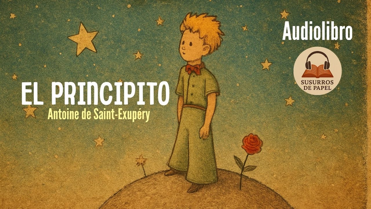 El Principito por Antoine de Saint-Exupéry | Audiolibro completo (voz humana)