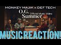 OLD SKOOL FUN🏖️MONKEY MAJIK x DEF TECH - O.G. Summer Official Music Video | Music Reaction🔥