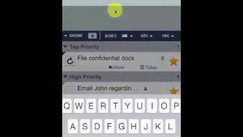 Toodledo iOS App Tutorial