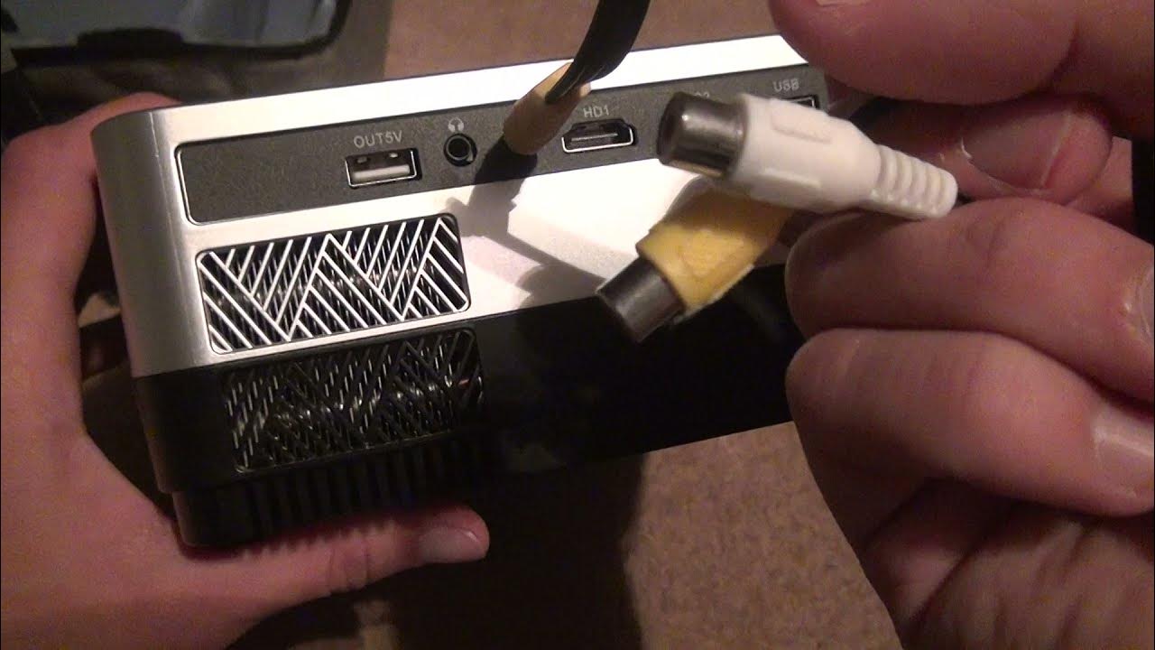 Mini LCD Video Projector L22 Unboxing YouTube