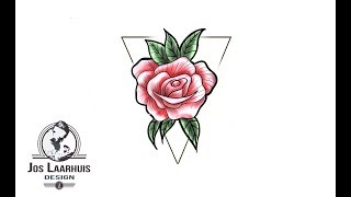 Realistic rose tattoos for men red roses - tattoo time lapse how to
draw a mens design black ...