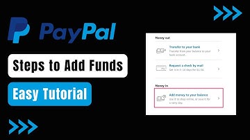 How To Add Money To PayPal Balance !