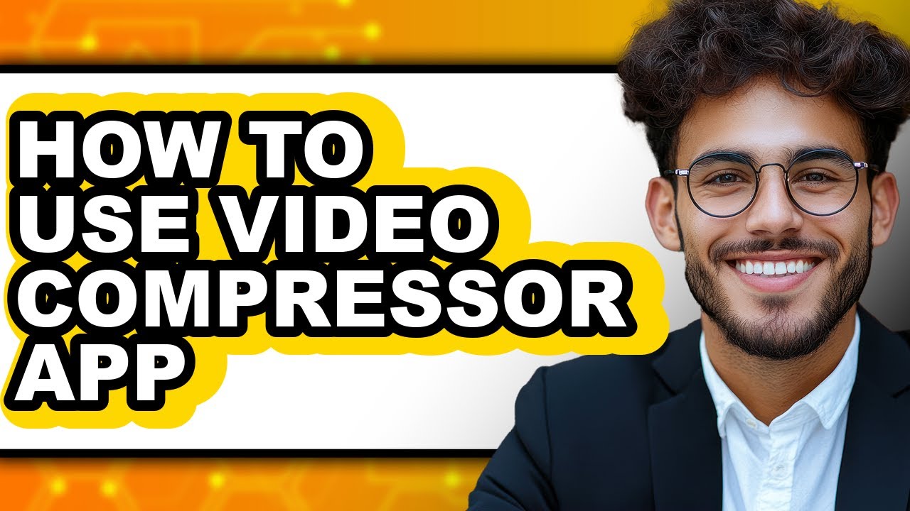 How to Use Video Compressor App (only Way) - YouTube