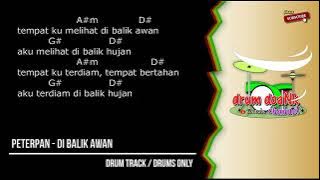 Peterpan - Di Balik Awan (drums only) [chord gitar & lirik]