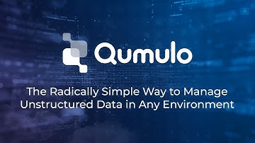 Meet Qumulo: The Breakthrough Leader in Enterprise Data Storage.