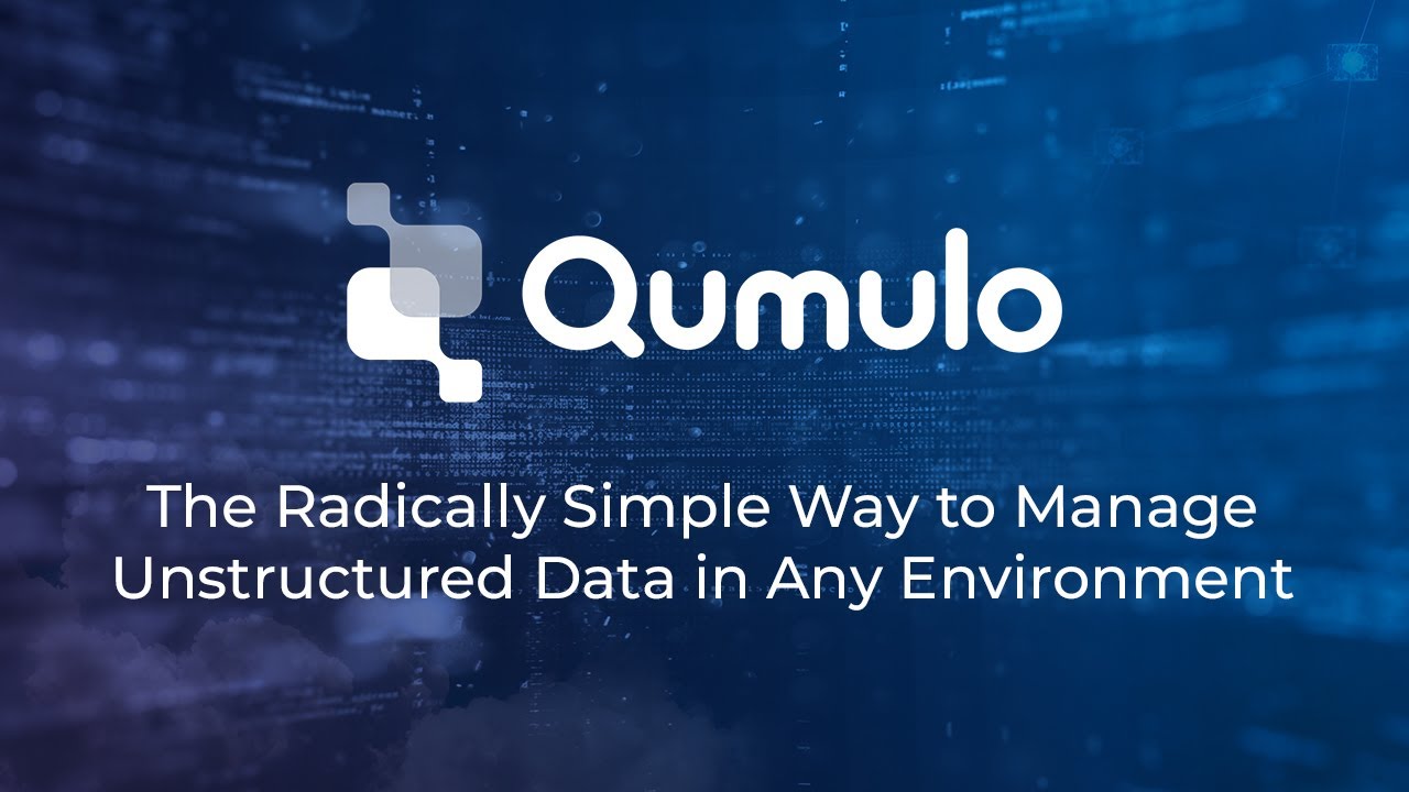 Qumulo | Verwalten Sie Petabytes an unstrukturierten Daten mit radikaler  Einfachheit